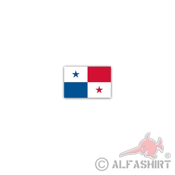 Aufkleber/Sticker Republik Panama Flagge República de Panamá Spain 11x7cm A3015