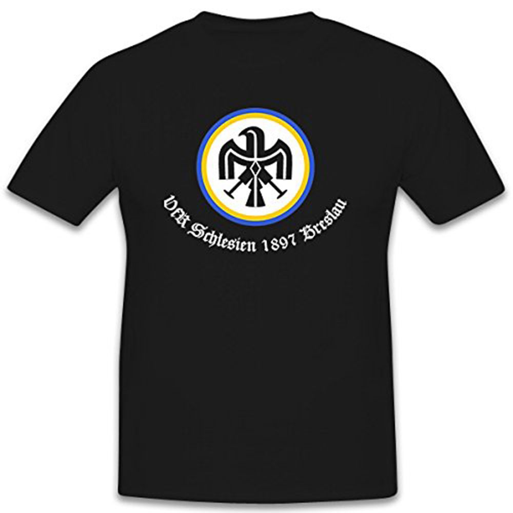 VfR Schlesien 1897 Breslau Verein für Rasenspiel Fußball Blau - T Shirt #12390