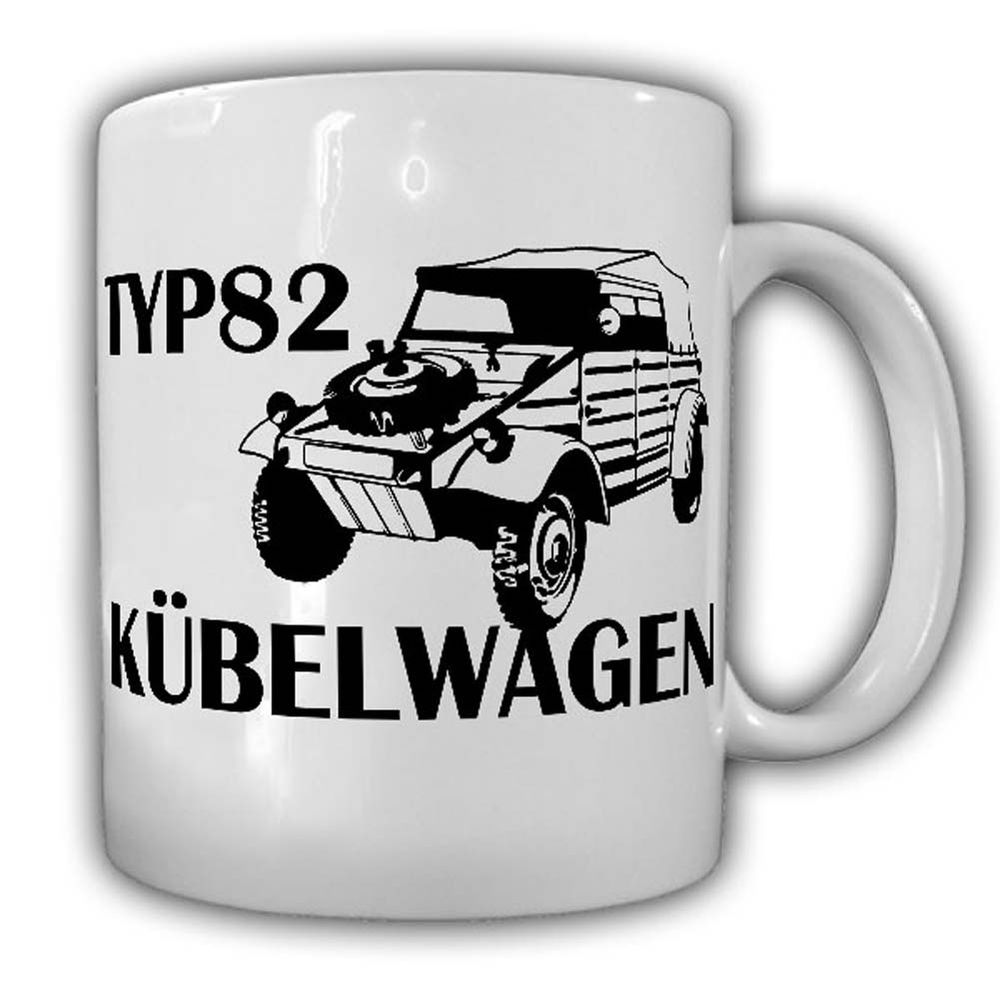 Tasse Typ82 Kübelwagen Kübel Kdf Wagen Auto Oldtimer 1942 Kaffee Becher #24352