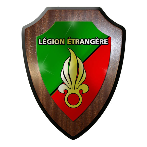 Wappenschild - Légion étrangère Fremdenlegion Frankreich Heer Soldaten #9324 w