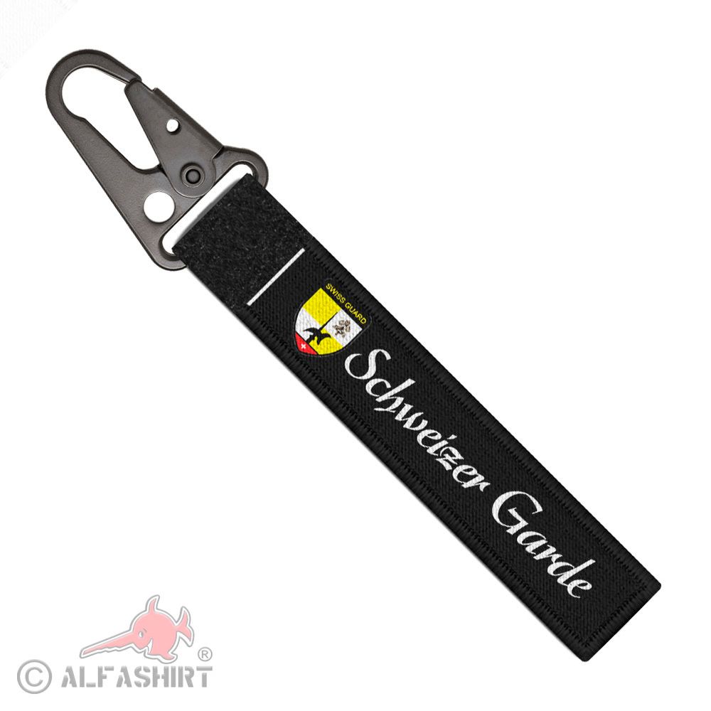 Tactical Keychain Swiss Guard Swiss Guard Patch Coat of Arms #39380