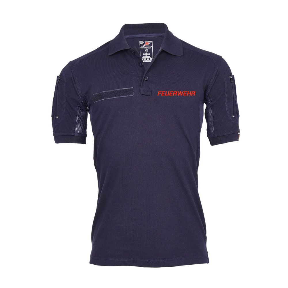 Tactical Polo Feuerwehr GESTICKT Poloshirt Feuerwehrkleidung Polo #46587