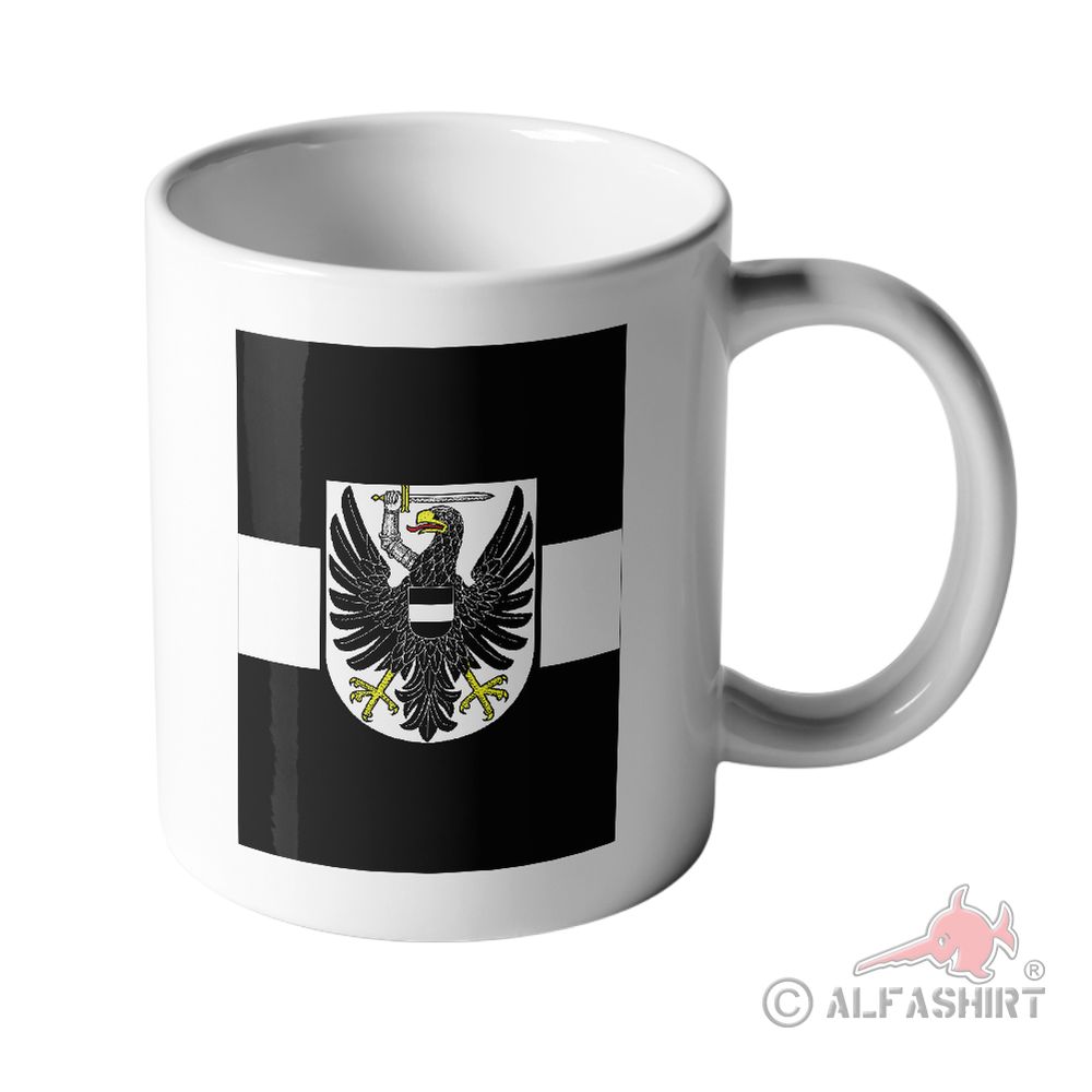 Cup West Prussia coat of arms badge administrative district Adler # 37629
