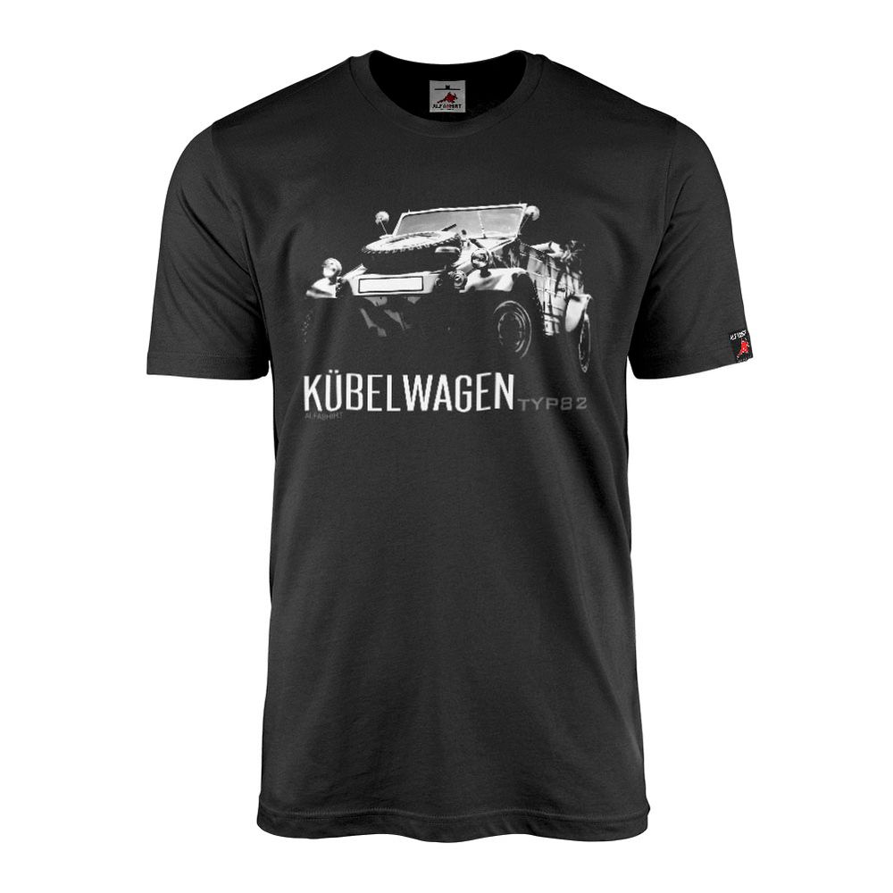 Kübelwagen Typ82 WW2 Militär Oldtimer Treffen Fan T-Shirt#46308