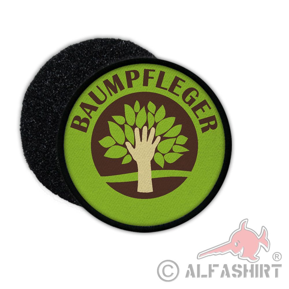 Patch Baumpfleger Firma Abzeichen Berufs Ausrüstung Fällung Baum Logo #31844