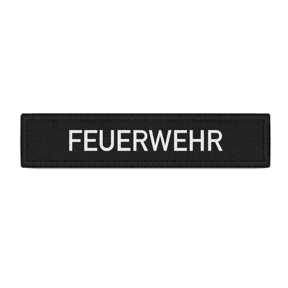 Namensschild Patch Feuerwehr Rettungsdienst Wache Kennzeichnung #42299