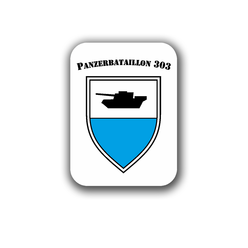 Aufkleber PzBtl 3 Heer BW Bundeswehr Abzeichen Wappen Truppe 7x5cm#A6653