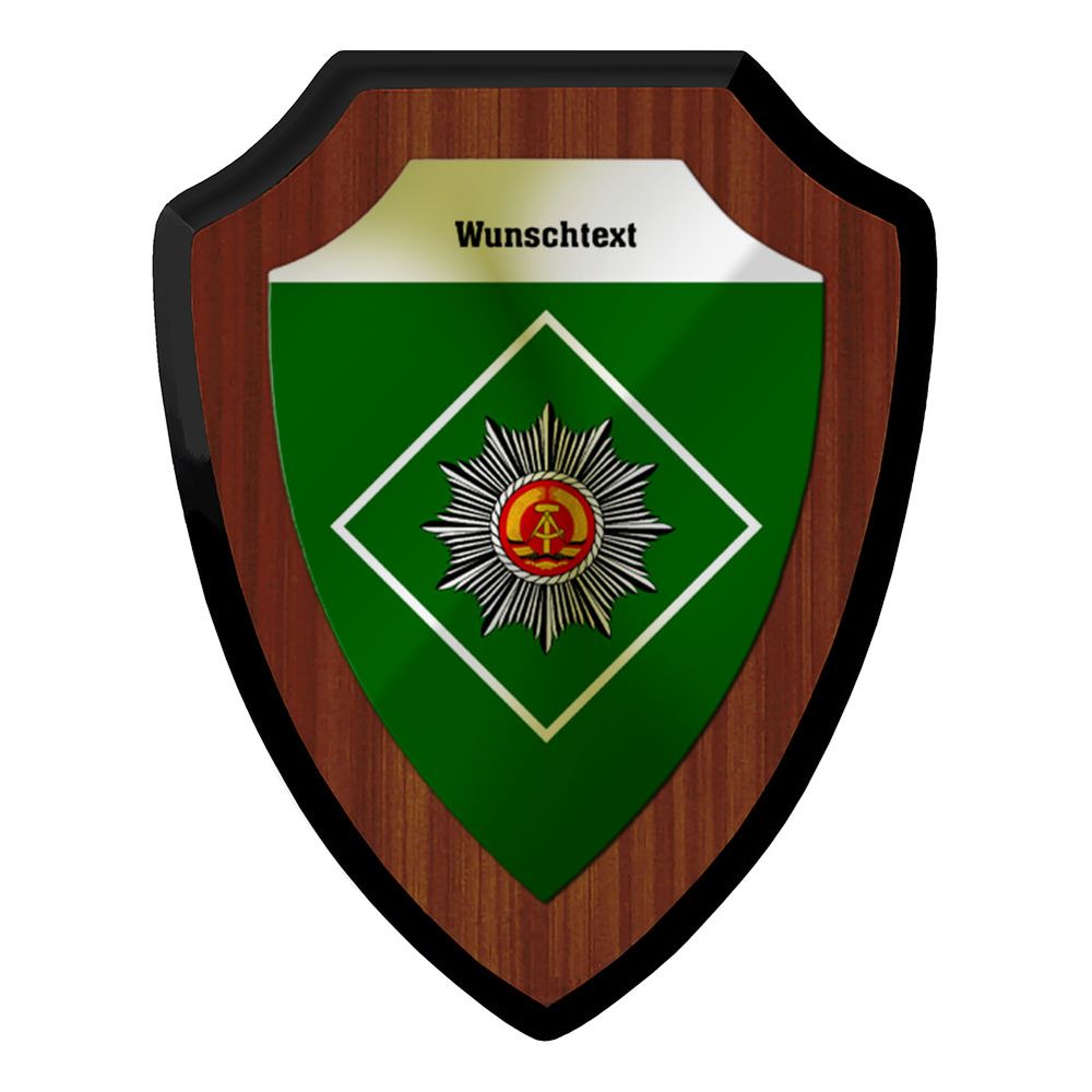 Wappenschild personalisiert Volkspolizei  VoPo DDR Polizei #42998