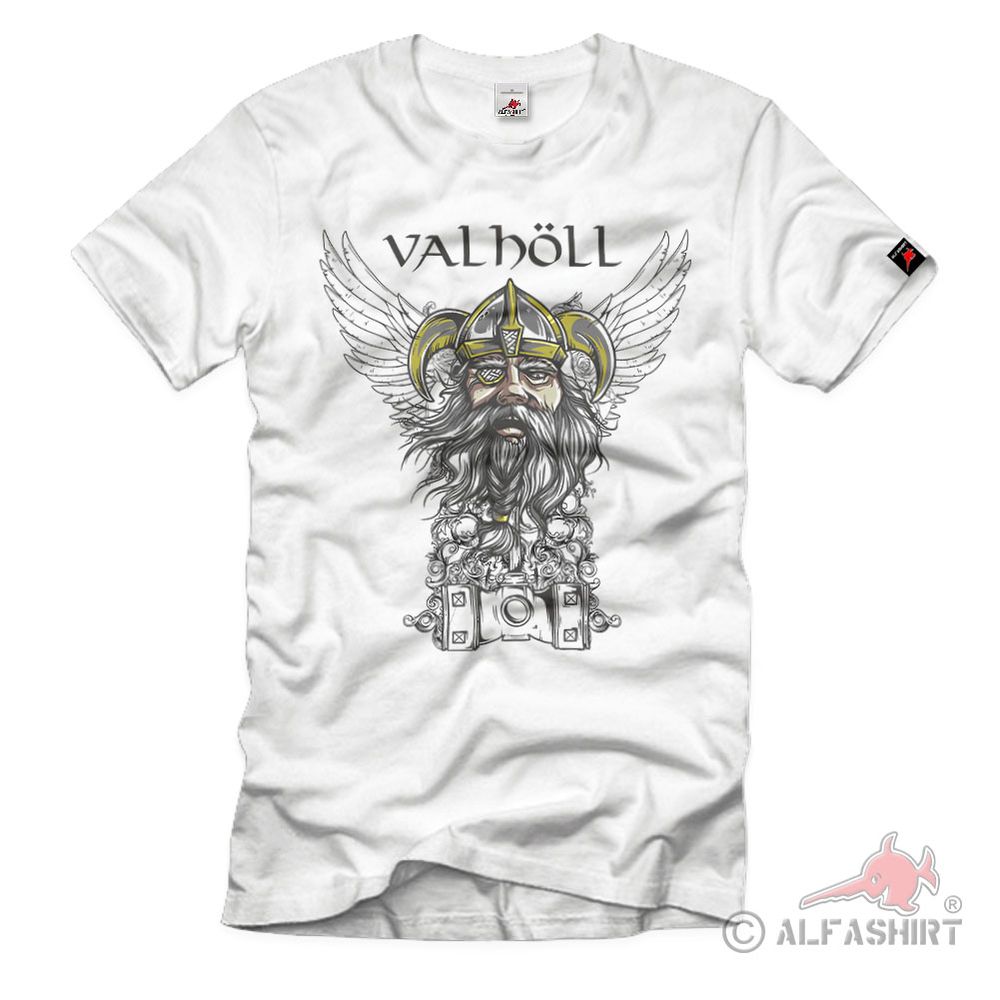 Valhalla Odin Allvater Gott Mythologie Glaube Thor Loki T-Shirt#37694
