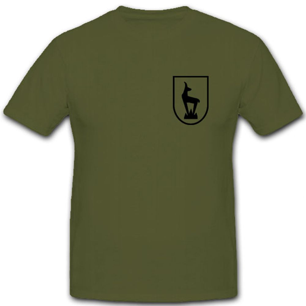 5 Gebirgs Division Gebirgsjäger Wappen Gams Logo Wh Wk - T Shirt #7493