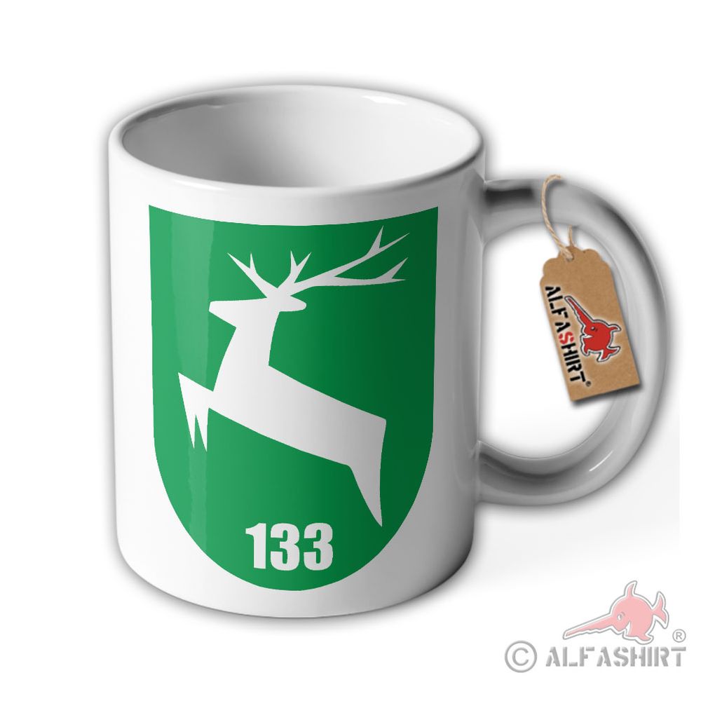 Tasse PzGrenBtl 133 Bundeswehr Tee Kaffee Panzer Grenadier Bataillon #36660