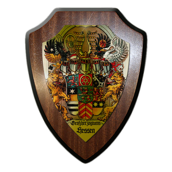 Wappenschild Großherzogtum Hessen Darmstadt Reichsfürstentum #24306