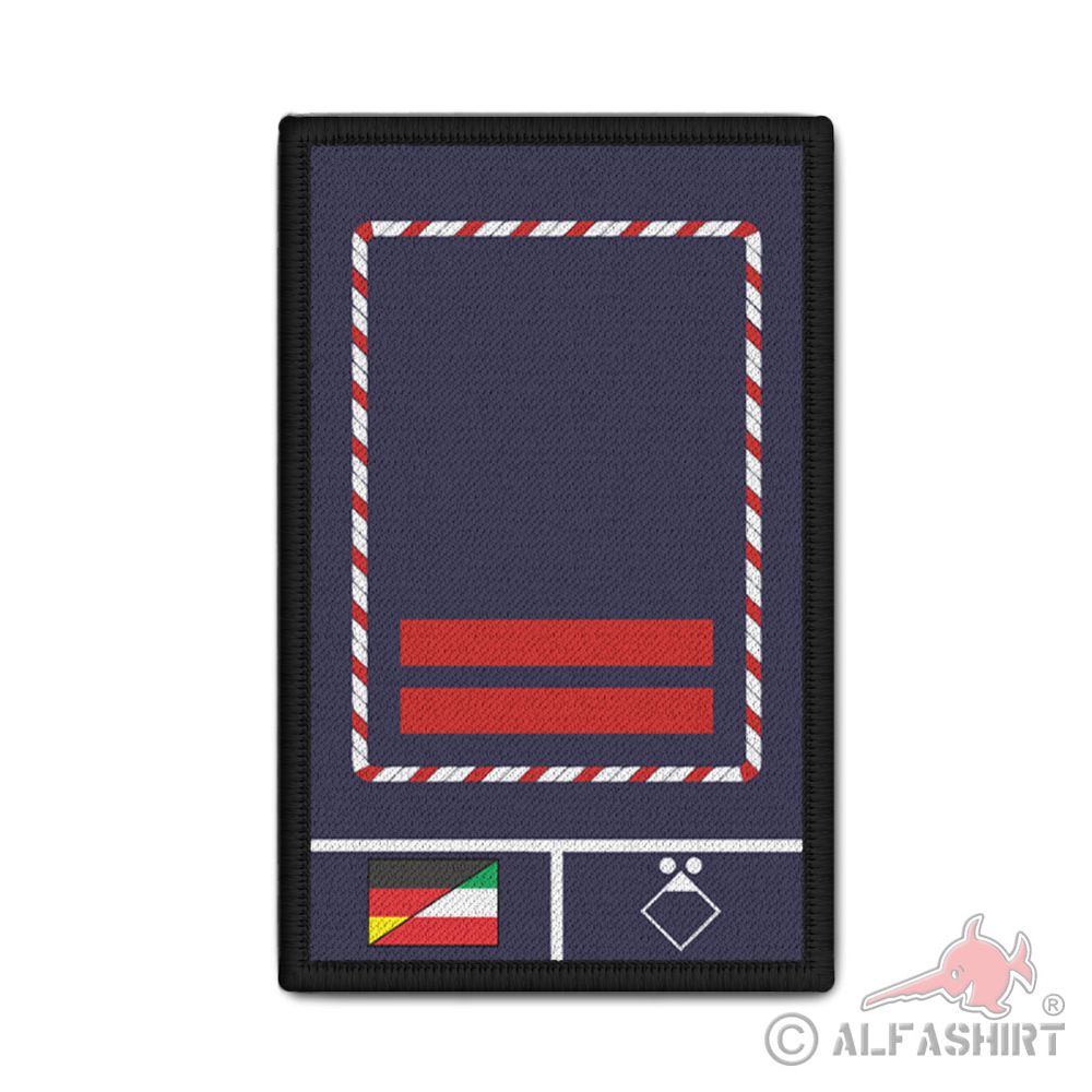 Patch 9.8x6cm chief fire chief group leader fire brigade professional fire brigade #42528