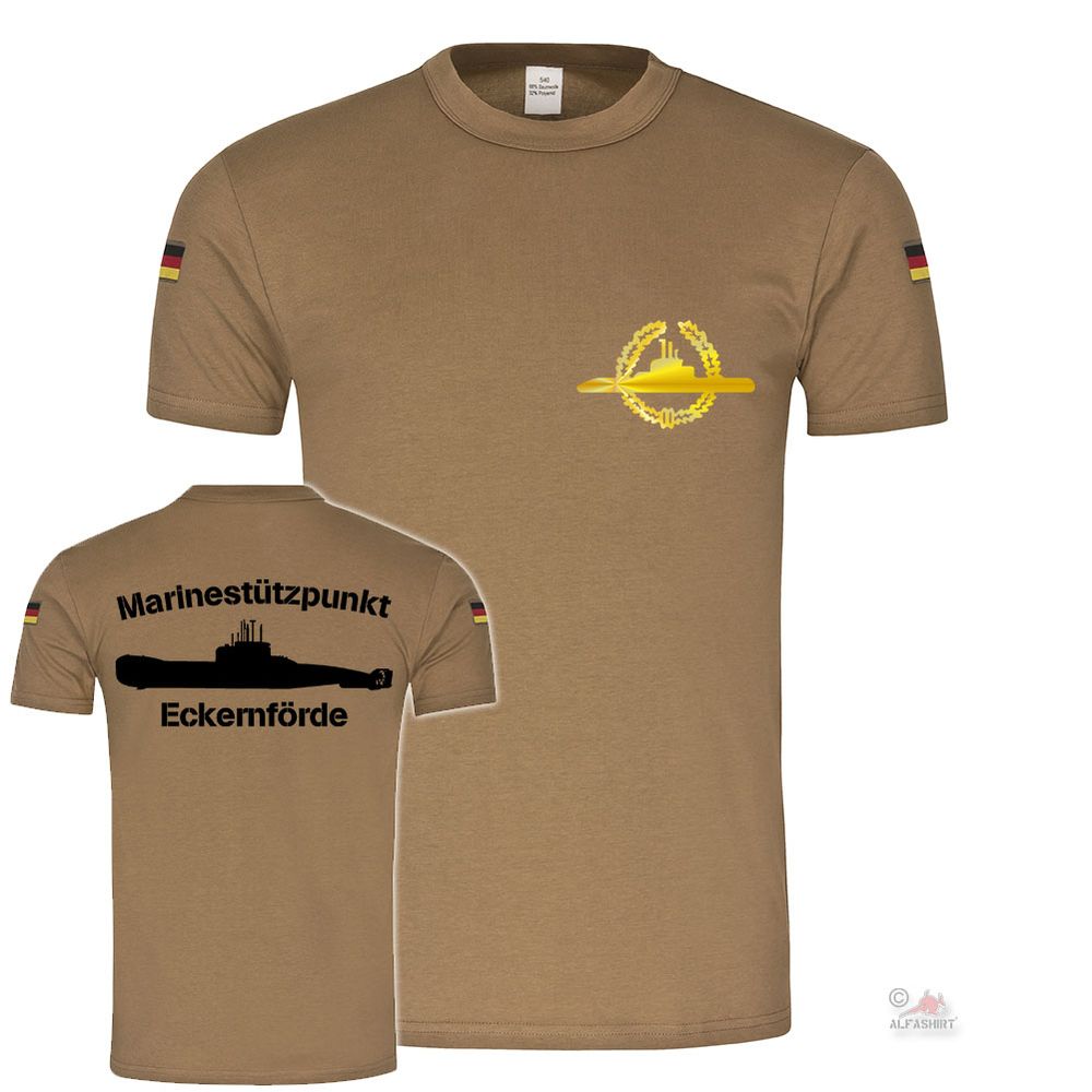 BW Tropics Naval Base Eckernförde Submarine Marine BW Tropical Shirt # 18571