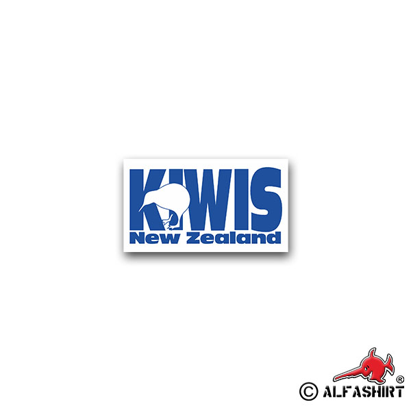 Aufkleber/Sticker Kiwis New Zealand Neuseeland Tier flightless 12x7cm A1788