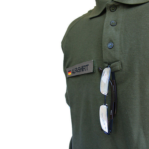 Tactical Polo Shirt Alfa - Arms Factory Bern Switzerland Swiss W + F # 18955