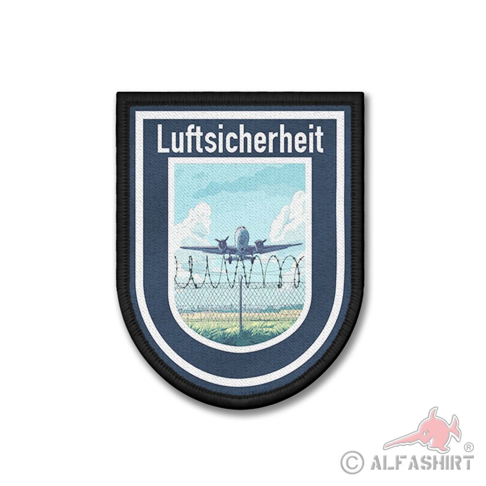 Patch Luftsicherheit Abzeichen Flughafen Nato Deutschland Wappen Emblem #45814
