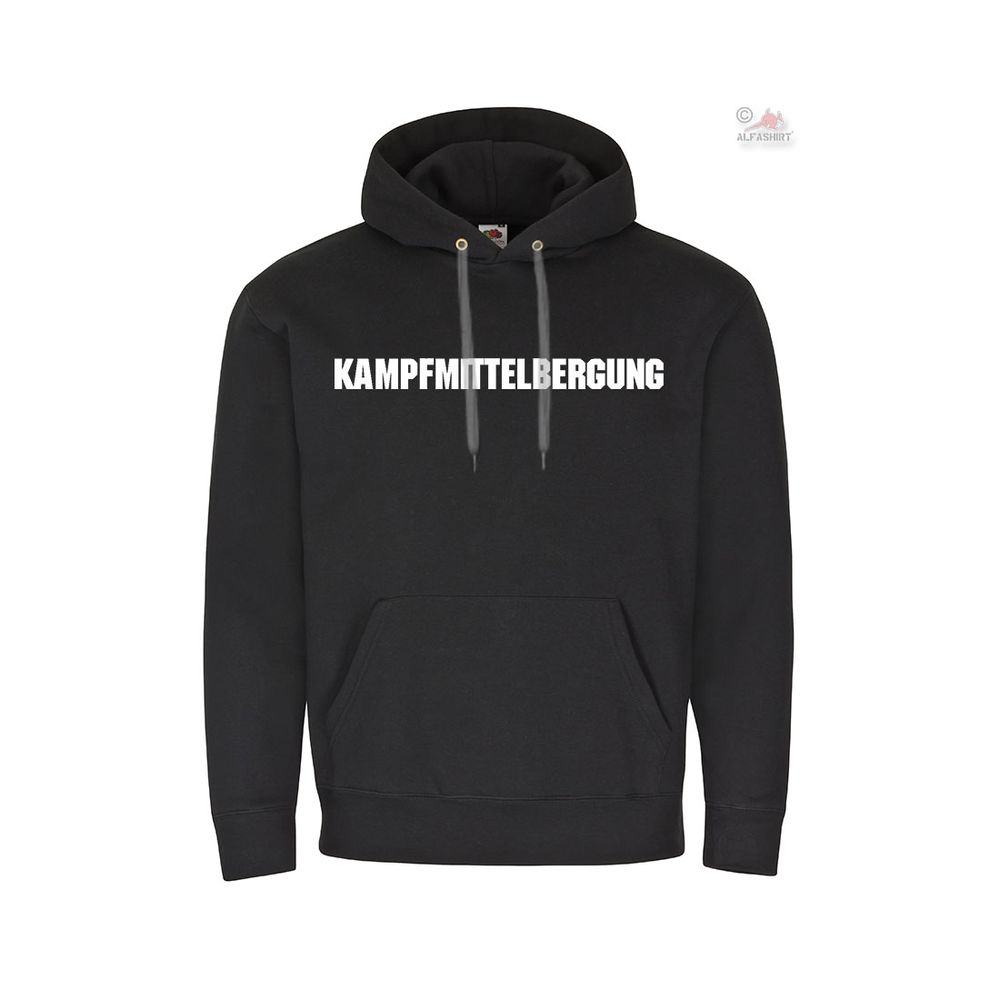 Hoodie Kampfmittelbergung Pionier Kmapfmittl-Räumer Sprengmeister #24394