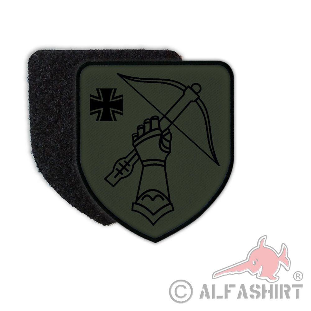 Patch LeFlaRakBttr 300 Reservist BW Bogen Armbrust Uniform Flugabwehr #31166