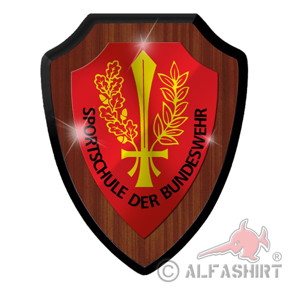 Heraldic shield Association signs of the sports school Bundeswehr Warendorf # 38507
