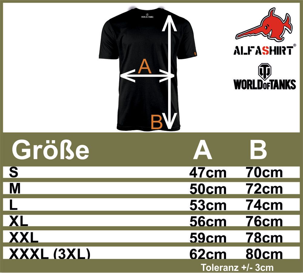 WOT Panzer Marsch - T-Shirt