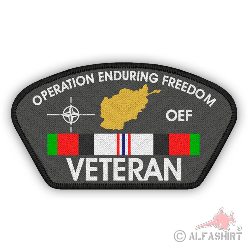 Veteran Patch Operation Enduring Freedom OEF Afghanistan Einsatz Aufnäher #45224