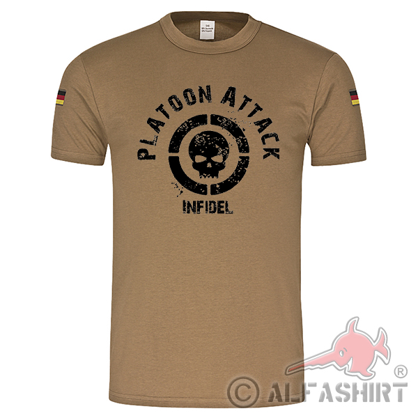 BW Tropen Platoon Attack Bundeswehr US Army Infidel Desert BW Zug Skull #30860