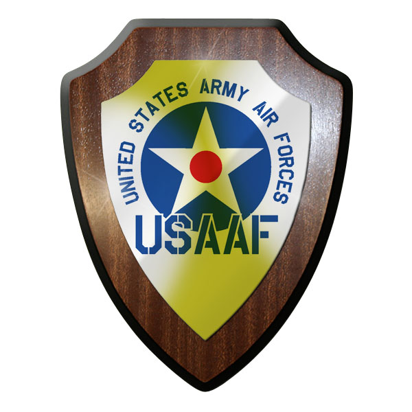 Coat of Arms / Wall Shield - USAAF Air Force Luftwaffe USA US America #9666