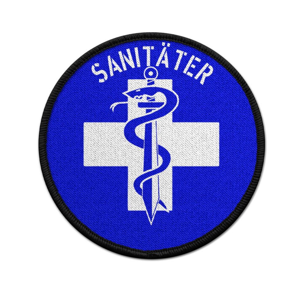 Patch Paramedic Sani Cross Aesculapius Snake Medical Service Rescue Service #42456