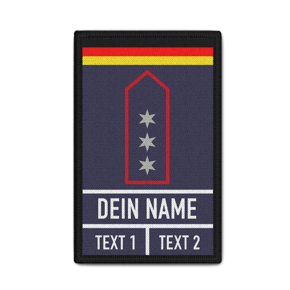 Rank Patch Freiwillige Feuerwehr Saarland Hauptbrandmeister#44567