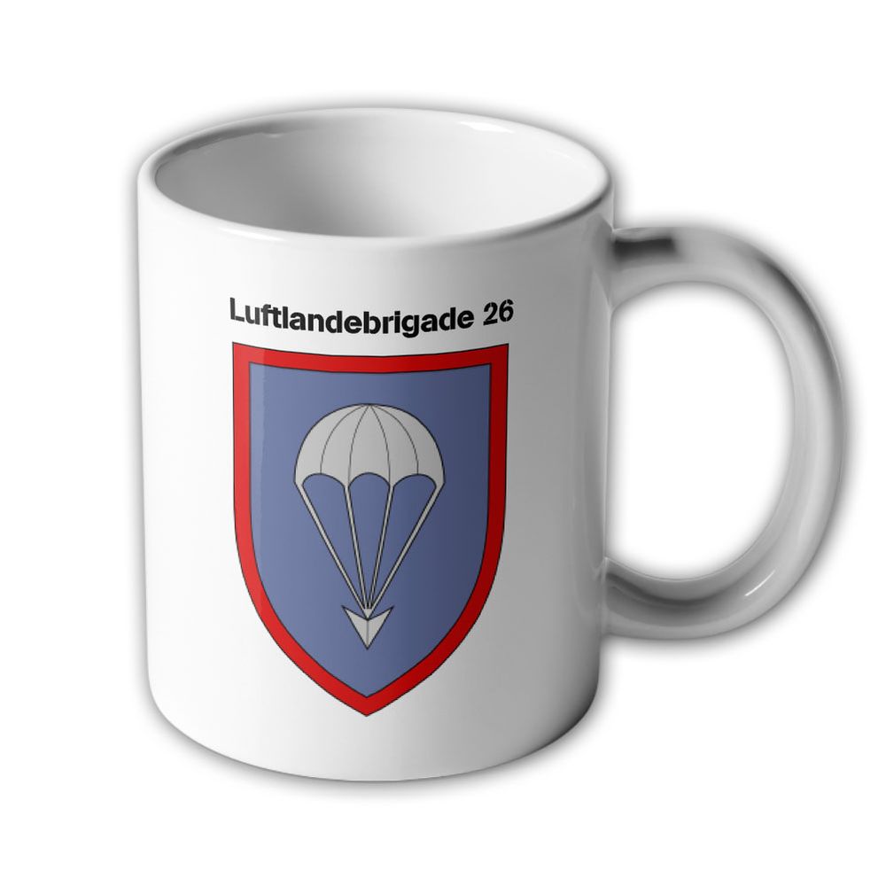 Tasse Luftlandebrigade 26 Einheit Bundeswehr BW Altes Verbandsabzeichen #12970
