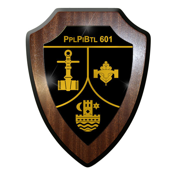 Wappenschild / Wandschild / Wappen - PplPiBtl 601 Pipeline Pionier #11621
