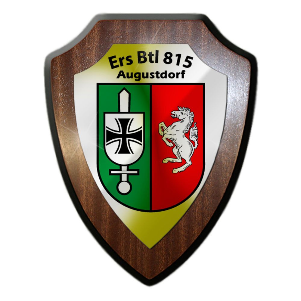 Escutcheon ErsBtl 815 Augustdorf replacement battalion Menden defense # 32454