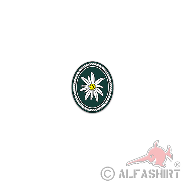 Sticker 1 Mountain Division Bundeswehr Army Army Military 6x7cm A3098