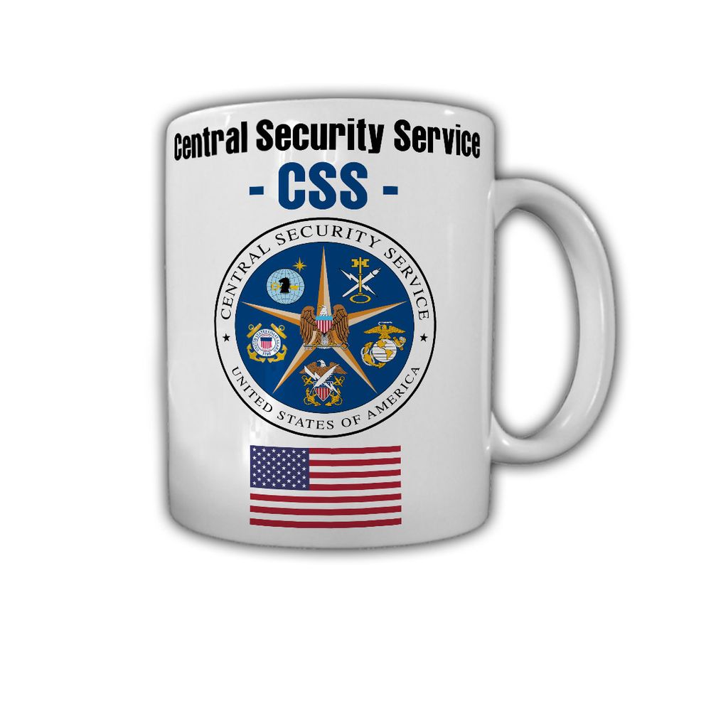 Tasse Central Security Service USA CSS NSA US Amerika Wappen Abzeichen #30236
