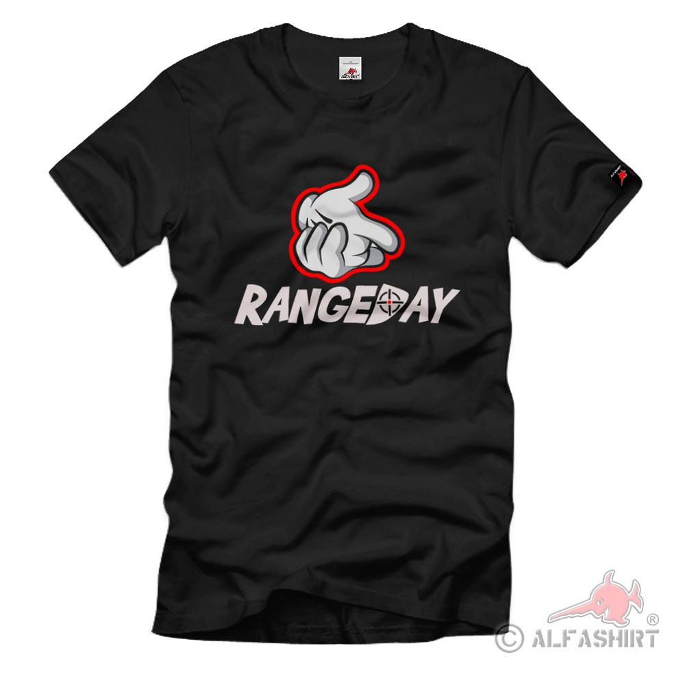 Rangeday Sportschütze Schieß-Sport Schütze Fun Tactical T-Shirt #41064