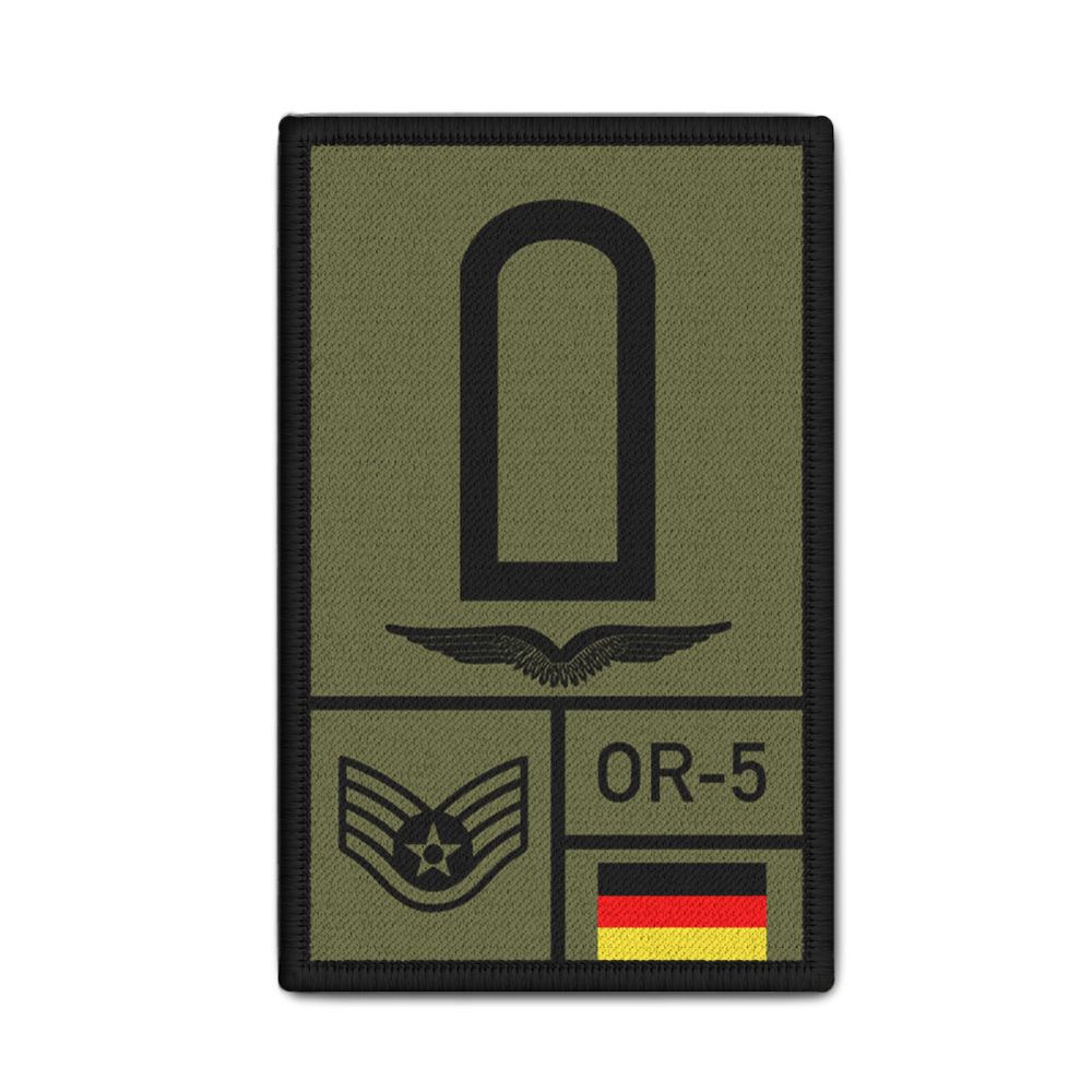 Rank Patch Bundeswehr Heer Luftwaffe Marine Oliv #BW-Patch