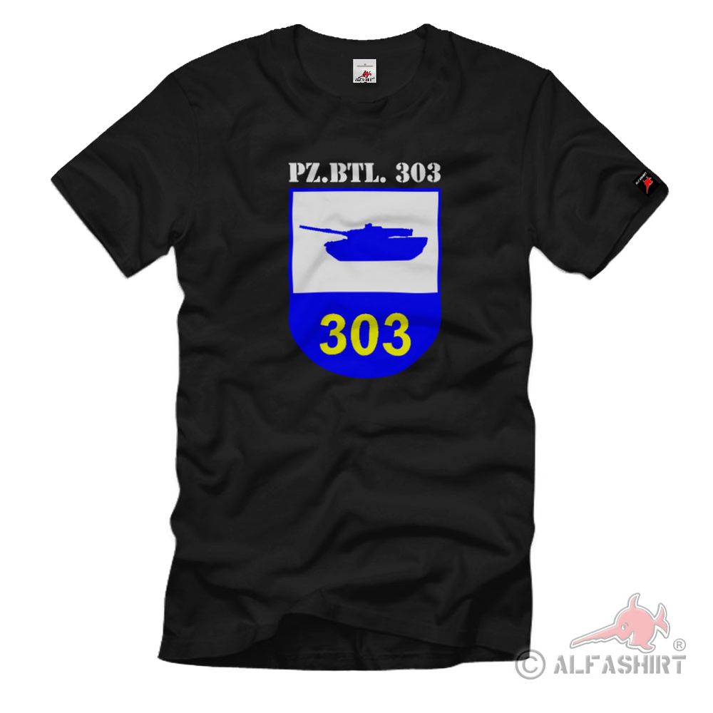 PzBtl303 Amberg Heidenheim Bundeswehr Militär Einheit Panzer T Shirt #2351