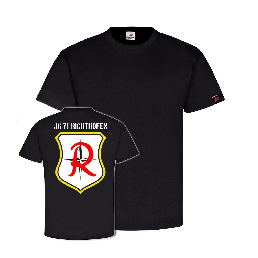 JG 71 Richthofen Jagdgeschwader Luftwaffe Bundeswehr Squadron T-Shirt # 31670
