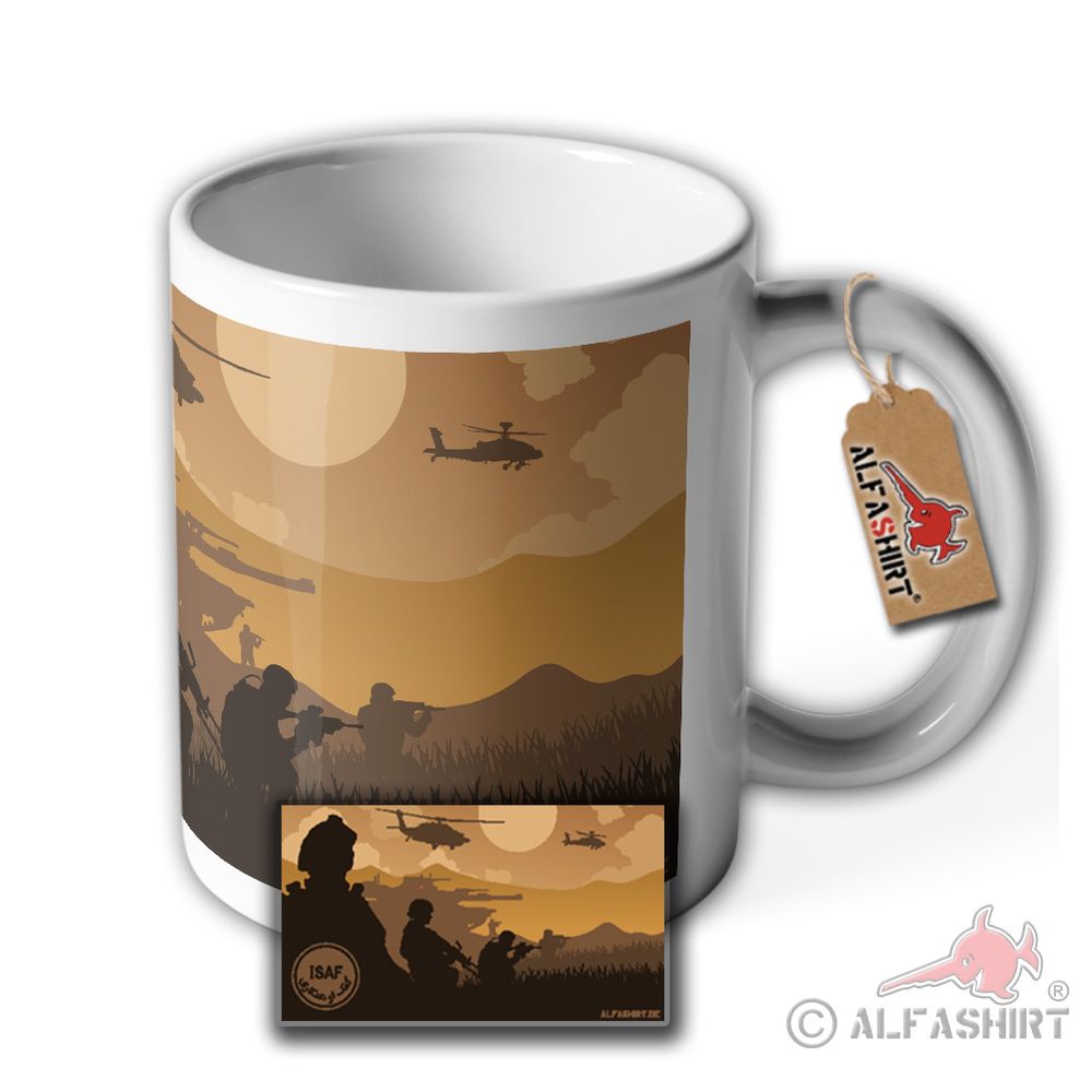 Tasse US Army Afghanistan ISAF International Security Assistance Force #35209