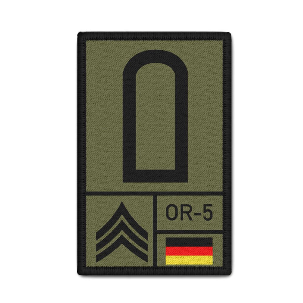 Rank Patch Bundeswehr Heer Luftwaffe Marine Oliv #BW-Patch