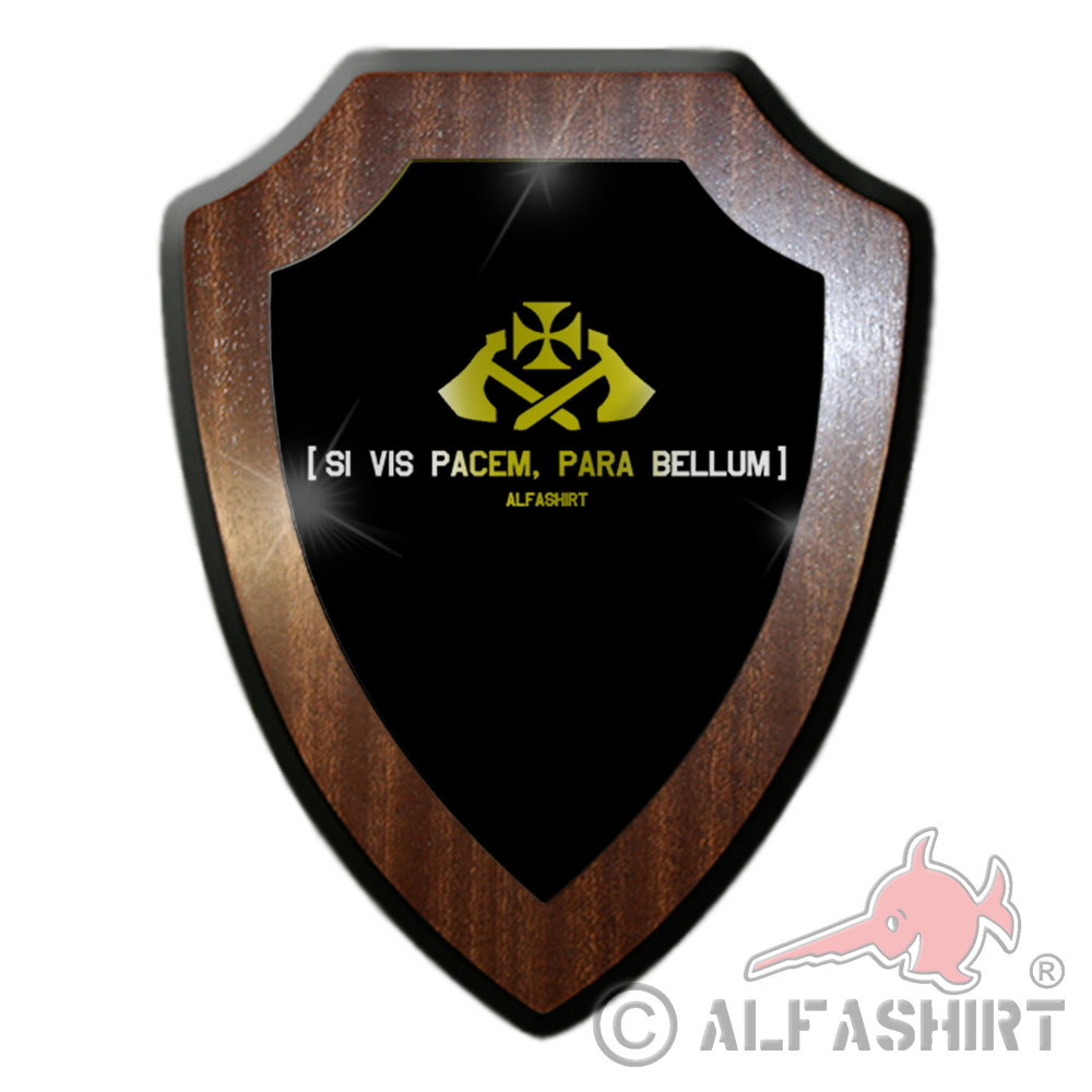 Shield Si vis Pacem para Bellum Viking If You Want Peace Prepare # 27963