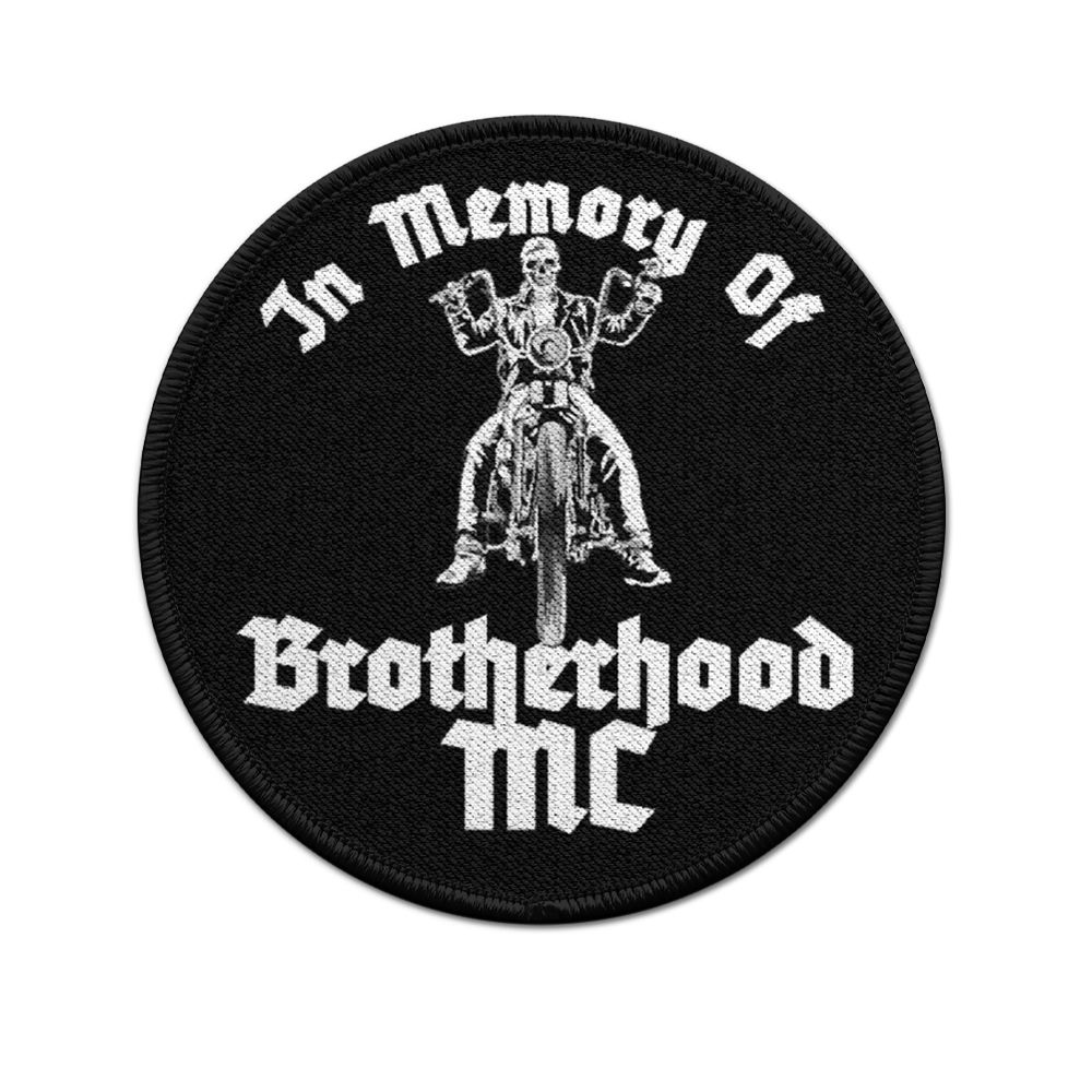 Patch In Memory of Brotherhood Freebiker Aufnäher Biker Truppe #34006
