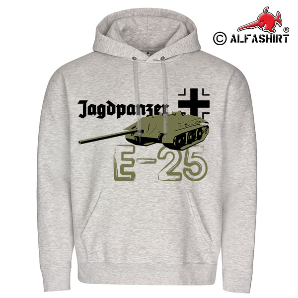 Jagdpanzer E-25 Panzer Prototyp Gamer Spiel Panzerjäger Kapuzenpullover #15116