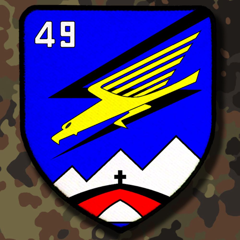 Patch / Aufnäher - JaboG 49 Jagdbombergeschwader Bundeswehr #7827
