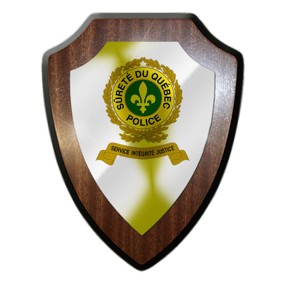 Sûreté du Québec Coat of Arms Police Canada SQ Montreal Provincial Police # 27090