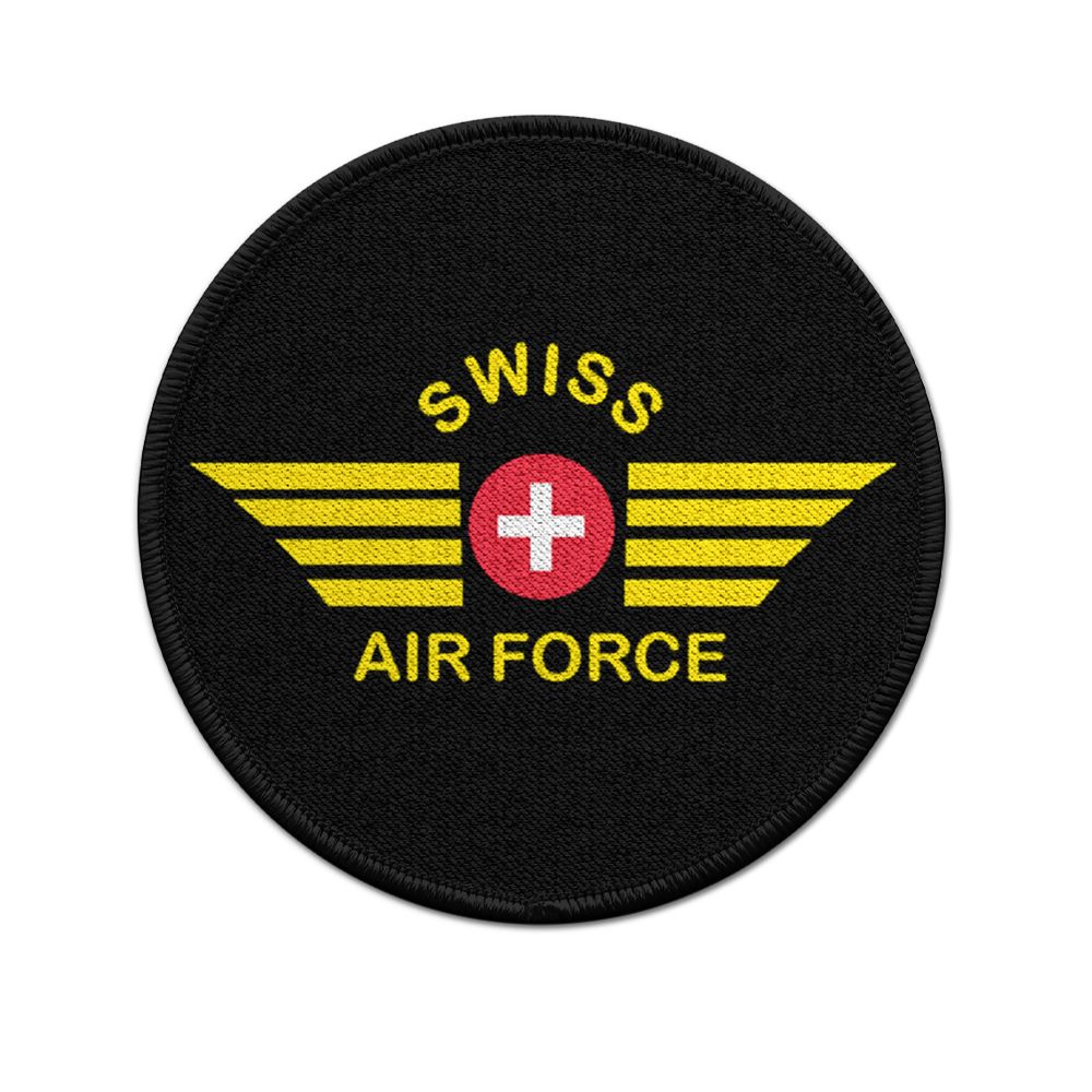 Swiss Air Force Patch Schweizer Luftwaffe Abzeichen Aufnäher Kreuz Schweiz#37221