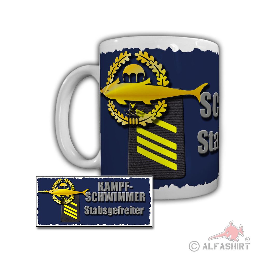Tasse Kampfschwimmer Stabsgefreiter Kiel Spezialkräfte Marine Nordstrand #29252