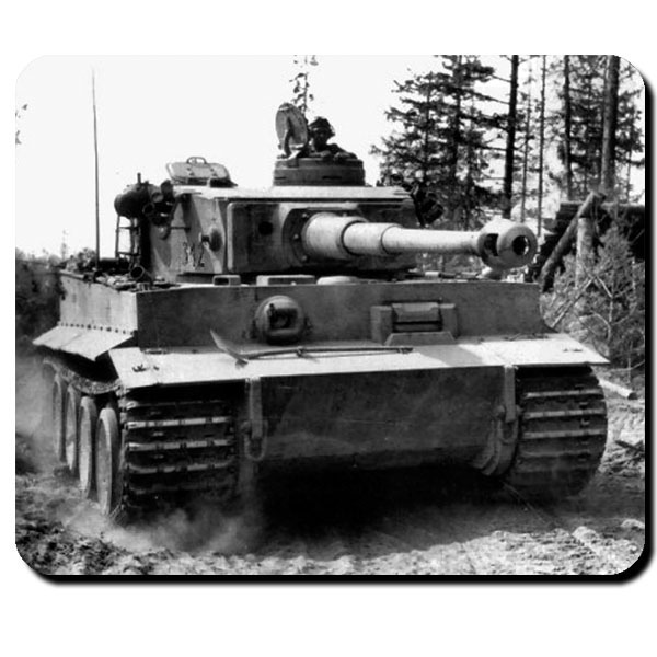 Tiger Panzer im Angriff Wh Kommandant Foto Bild Deutschland - Mauspad #9554 