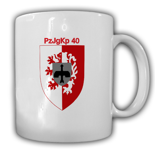 PzJgKp 40 Panzerjägerkompanie Panzer Kompanie Bundeswehr BW - Tasse #14565